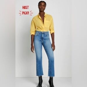 7 For All Mankind High Waist Slim Kick Luxe Vintage Jeans